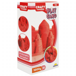 Sunman kinetički pesak 1000 gr. crvena boja
