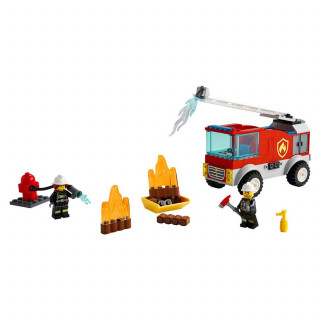 Lego City fire ladder truck