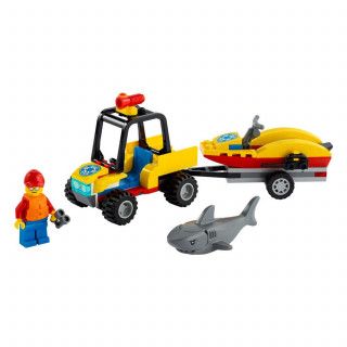 Lego City beach rescue atv 