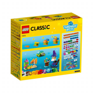 Lego Classic creative transparent bricks
