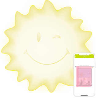 Agu Baby Lampa sa prirodnom svetlošću smart Sunny