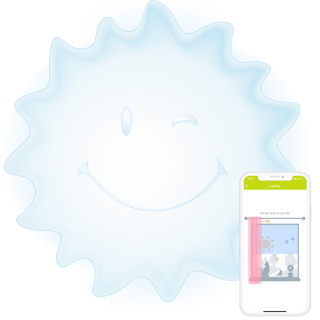 Agu Baby Lampa sa prirodnom svetlošću smart Sunny