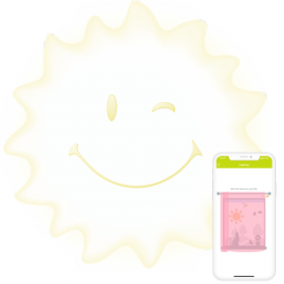 Agu Baby Lampa sa prirodnom svetlošću smart Sunny