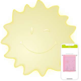 Agu Baby Lampa sa prirodnom svetlošću smart Sunny