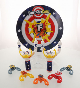 Fantasticats igračka Super Duel Target Set 