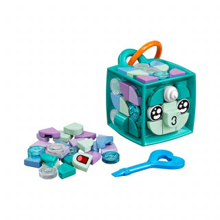 Lego Dots Bag Tag Narwhal
