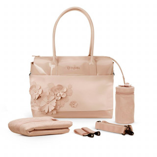 Cybex torba Simply flowers beige, bez