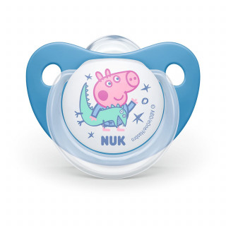 Nuk varalica silikon Peppa Pig u hig.kutiji vel 2