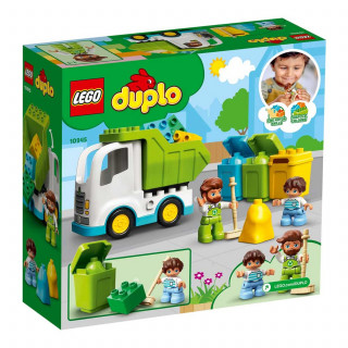 Lego Duplo town garbage truck and recycling