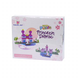 Mega puzzle princezin dvorac 3D 