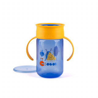 Suavinex šolja sa diskom 340 ml, plava, 12m+