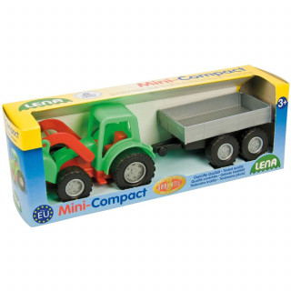 Lena igračka Compact traktor sa prikolicom 