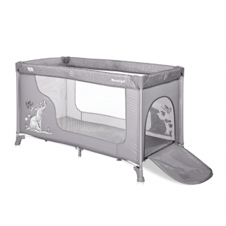 Lorelli prenosivi krevetac Moonlight, Grey fun