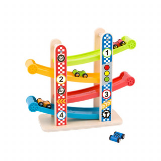 Tooky toy drveni toranj sa autićima