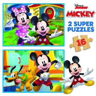 Educa slagalica MickeyiMinnie 2x16 delova/djelova