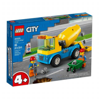 Lego City cement mixer truck 