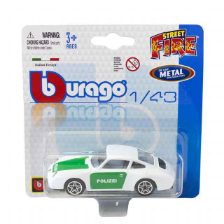 Burago street fire 1:43 blister