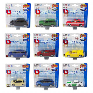Burago street fire 1:43 blister