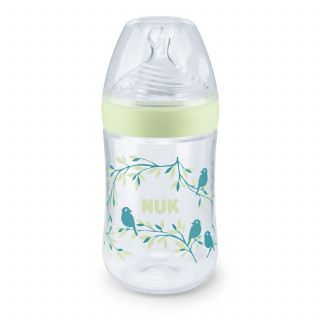 Nuk flašica nature sense sa tem. Indik, 260ml 