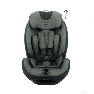 Migo a-s Boston 1/2/3 (9-36kg), Black/Grey
