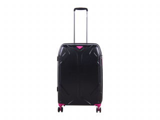 Kofer Soho crno-pink 24 inch 