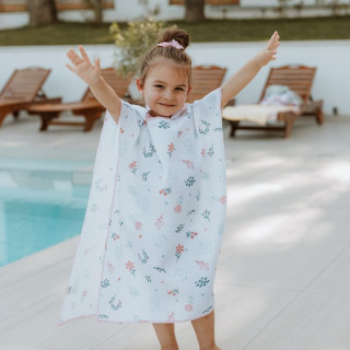 Baby textil pončo za plažu, devojčice