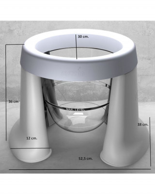 Softtub kadica, bela 