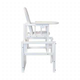 Drewex drvena hranilica Bear and Star, White
