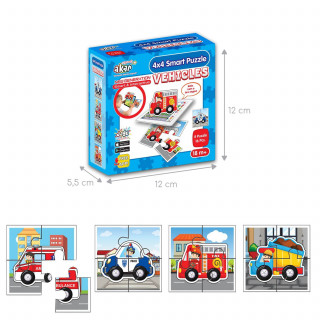 Set 4 puzzle - Vozila