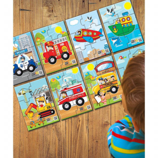 Moje prve puzzle 48el. - vozila