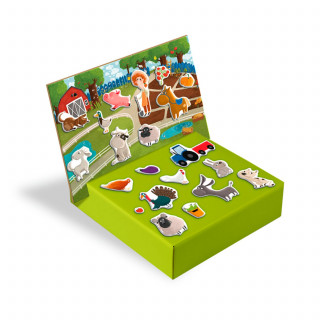 Dodo magnetne puzzle farma
