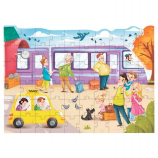 Dodo puzzle železnička stanica, 60 komada