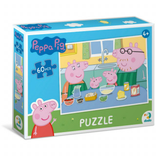 Dodo puzzle Peppa prase, porodični ručak 60 komada 