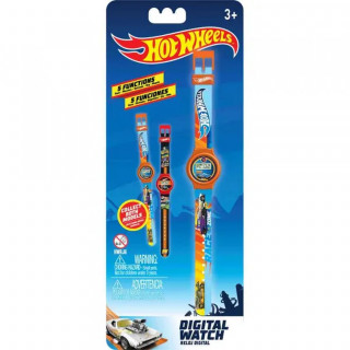 Hot Wheels Ručni Lcd Sat Sa Pet Funkcija