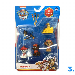 Patrolne šape set 5 figura 