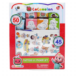 HMX Cocomelon tetovaže i stikeri set 37619