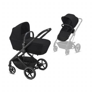 Cybex Balios S 2u1 crni ram, Deep Black