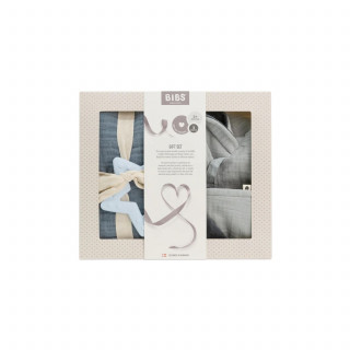 Bibs poklon set za bebe, Baby blue