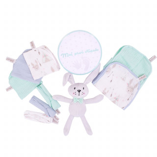 Jungle bebi set prvi otisak, mint