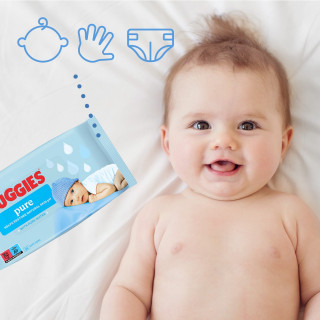 Huggies baby vlažne maramice pure 56kom 