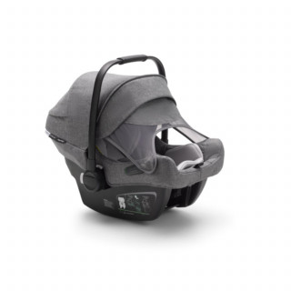 Bugaboo a-s (0-13kg) 0+ Nuna turtle air, sivo