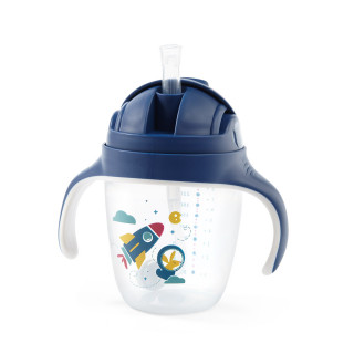 Babyono no spill šolja sa slamčicom 240ml 