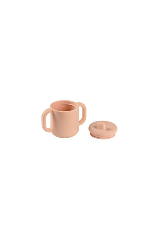 Beaba silikonska šolja za učenje 300ml, pink 