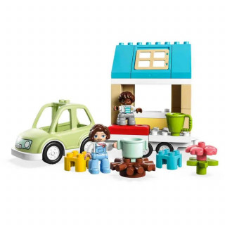 Lego Duplo Town Family House On Wheels 