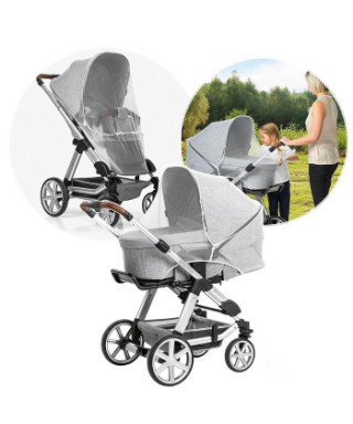 Reer zaštitna mrežica za kolica,bela 