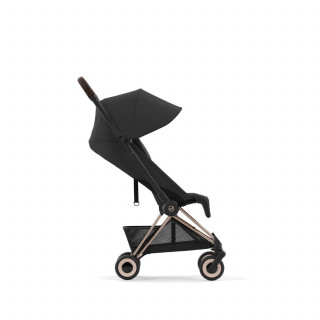 Cybex kolica Coya, Sepia Black (rosegold ram)