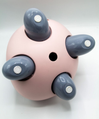 Babyjem noša potty pink/siva