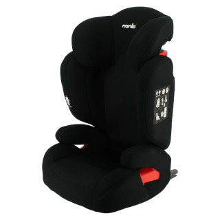 Nania a-s Flash i-fix 2/3 (15-36kg), Black