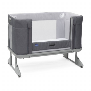 Chicco krevetac Next 2 Me Forever, Slate Grey