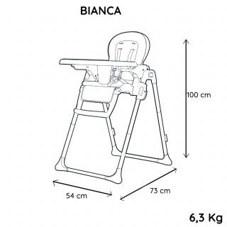 Nania hranilica Bianca, Grey 